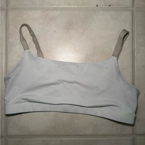 Fabletics Light Gray Activewear Top